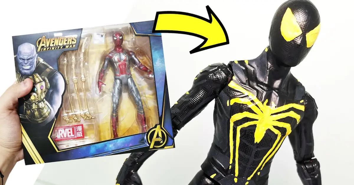 How to customize: ZD Toys Spider-Man Anti-Ock Suit by Ralph Cifra | Marvel  | Spider-Man - Bilibili