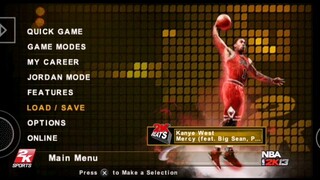 NBA 2K13 (PSP) My Career, Season-2, Jazz vs Trail Blazers. PPSSPP emulator.