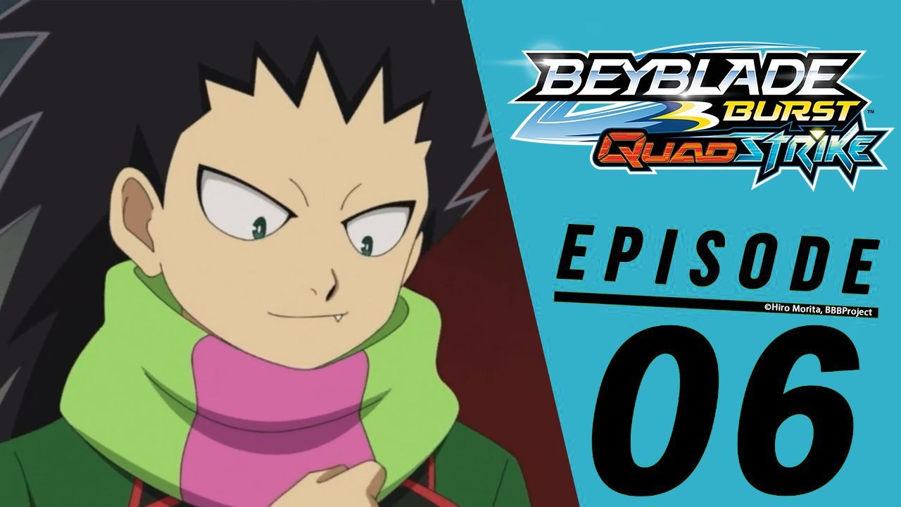 BEYBLADE BURST QUADSTRIKE EPISODE 5: Dragon vs. Pandora! Rising