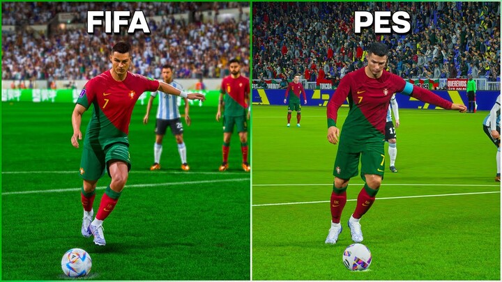 CRISTIANO RONALDO Penalty | FIFA vs PES • 2005 to 2023