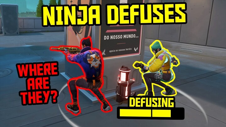 What PERFECT Ninja Defuses look like...