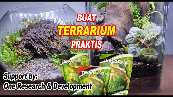 Buat Terrarium Praktis dengan Produk Baru dari One Research & Development