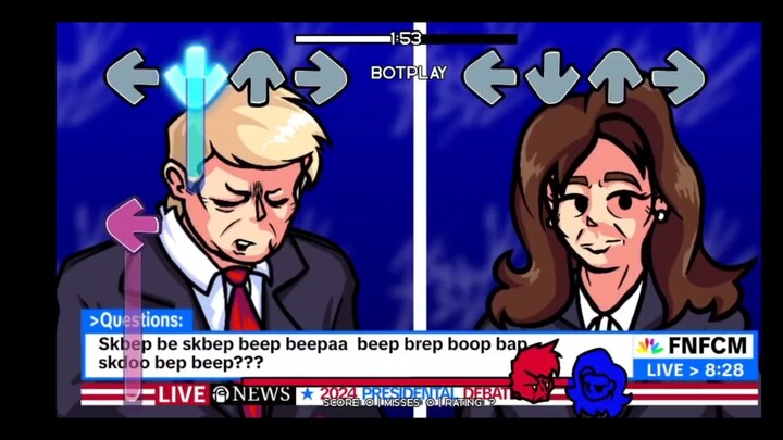 FNF Presidential Showdown? Stay on Top of the Facts! Hit-Track Warning!!!