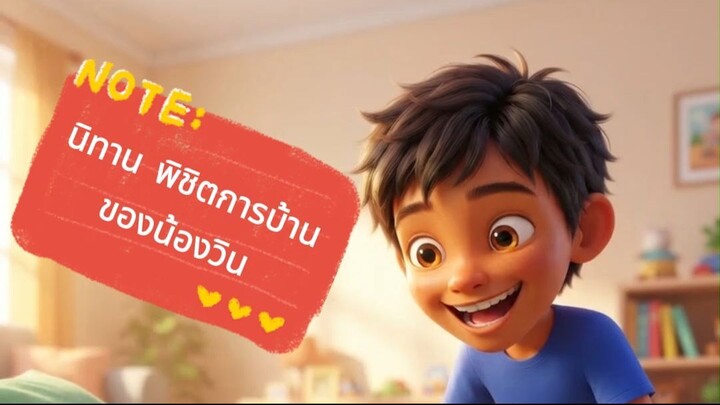 นิทาน พิชิตการบ้านของน้องวิน