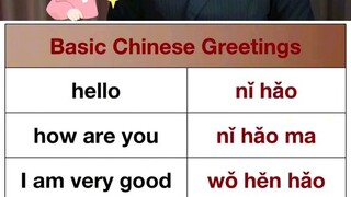 basic chinese