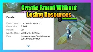 Create New Account Without Losing Resources in Mobile Legends 2020 | Switch Banned Account