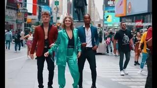 Stayin Alive in Time Square!