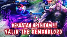 Kekuatan api hitam dari Valir Demonlord siap membakar Land of Dawn!