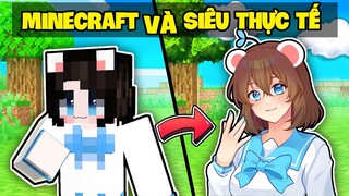 Minecraft Nhưng Là "SIÊU THỰC TẾ" ! Mèo Simmy Trở Thành Người Thật