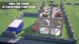 Minecraft Tutorial How To Make A Construction Site