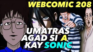 hindi kinaya ni A si Sonic | Puri-Puri pinagtanggol ang mga kasama kay Raiden | One Punch Man 208