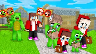 Why Did Mikey and JJ Kick Families Out Of The Village in Minecraft (Maizen)
