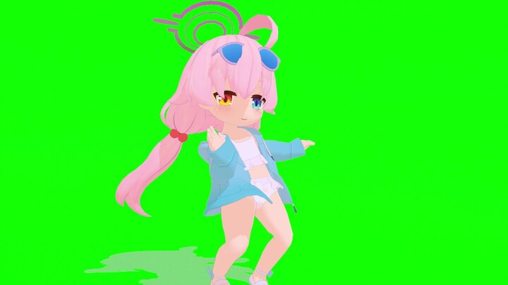【Azure Files】Hoshino·Toothless Dance.GB Green Screen Material