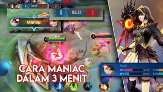 LUNOX 3 MENIT MANIAC! Gini Cara Main Lunox? Tips Tutorial Mobile Legends