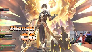 Lần đầu quay Gacha Zhongli và cái kết FULL C6 Highlight Genshin Impact