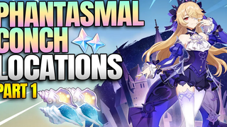 【 28 】สถานที่ Conch Phantasmal ทั้งหมด ตอนที่ 1 - Echoing Conch & Imaging Conch - 【 Genshin Impact 】