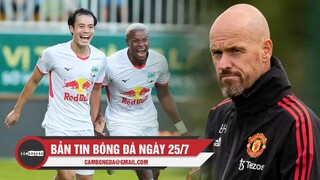 Bản tin Bóng đá ngày 25/7 | Văn Toàn ghi bàn liên tục; Tiền thưởng "khủng" chờ đợi Ten Hag