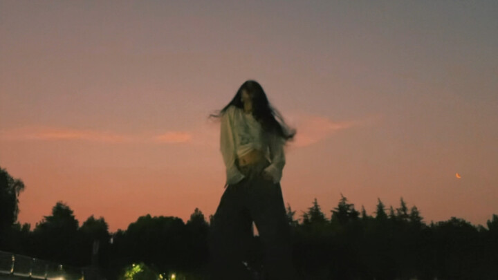 Dancing with the sunset