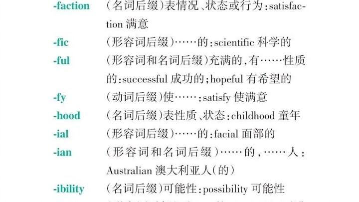 วิดีโอคำอุปสรรคและรากศัพท์ที่กระชับและเข้าใจง่ายที่สุดบน Bilibili