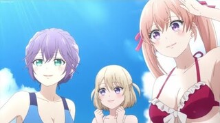 Erika, Hiro and Sachi in bikini || A Couple of Cuckoos Episode 21