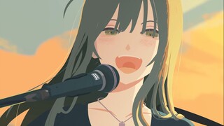 [2025 January/New animation] Crying Girl x Lonely Rock [Pseudo MV/Live MAD] A few minutes of cheerin