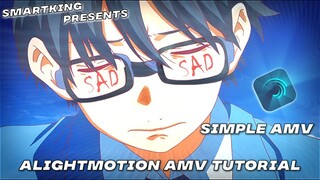 tutorial amv alightmotion |simple amv tutorial | Watch me edit on alightmotion .