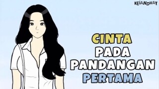 CINTA PADA PANDANGAN PERTAMA - Animasi Sekolah