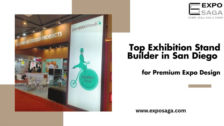 Custom Exhibition Stand Builder in San Diego with Creative Booth Design