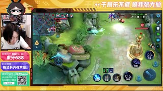 王者荣耀大仙，闪现司马懿，操作一手大闪，直接翱翔
