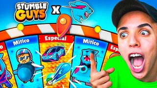 COMPRO x500 RULETAS de MRBEAST y CONSIGO sus EMOTES y SKINS!🤑