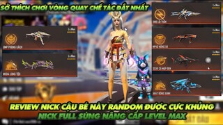 FREE FIRE | REVIEW NICK CẬU BÉ RANDOM ĐƯỢC GIÁ RẺ MÀ FULL SKIN SÚNG NÂNG CẤP KHÔNG THIẾU KHẨU NÀO