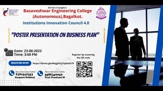 Poster Presentation on Business Plan