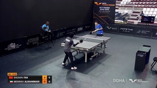 FANSHUHAN-MENWAH ALSHAMMARI-WTT Feeder Doha 2025-MAIN DRAW-ROUND OF 32