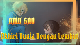 Akhiri Dunia Kesedihan Ini Dengan Lembut Seperti Langit Malam | AMV Sword Art Online