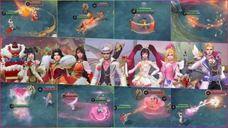 GAMEPLAY 7 SKIN REVAMP - TAMPILAN DAN EFEK SKILL NYA JADI MAKIN HD DAN KEREN! MOBILE LEGENDS