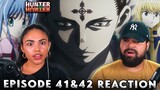THE PHANTOM TROUPE ARE HERE! Hunter x Hunter Episode 41 and 42 Reaction