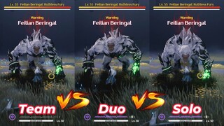 Wuthering Waves Calcharo Team vs Duo vs Solo! Which one is the best?
