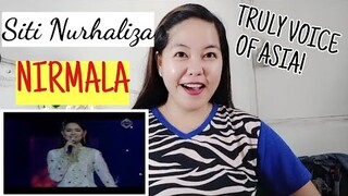 🔴Siti Nurhaliza - "Nirmala" Live in Indonesia || REACTION 🇲🇾 || Filipina React Channel