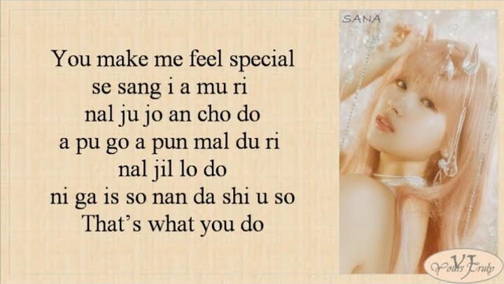 TWICE (트와이스) - Feel Special (Easy Lyrics)