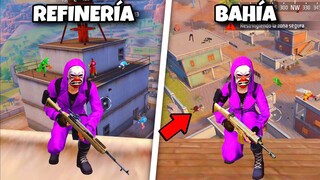 CAMPEAMOS EN LUGARES DIFERENTES EN KALAHARI 😰 Y ESTO PASÓ! FREE FIRE