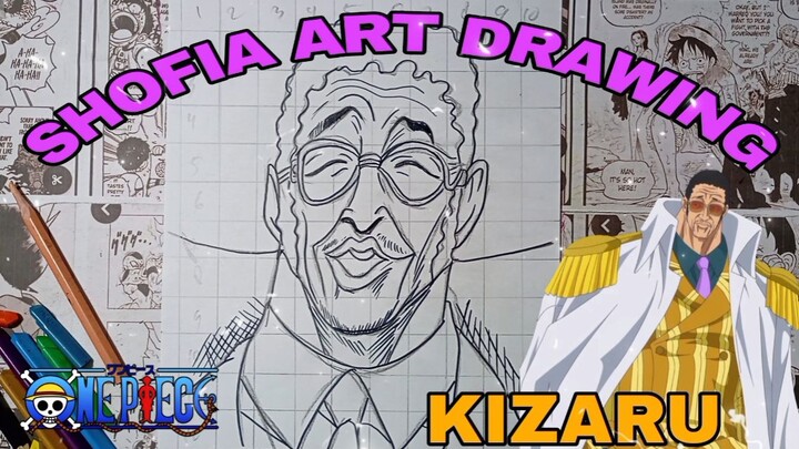 drawing kizaru dari anime one piece