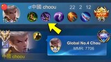 I USED MY NEW META BUILD CHOU in MCL!! and this happened... - Mobile Legends