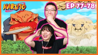 GAMABUNTA VS SHUKAKU | Naruto Couples Reaction Episode 77 & 78