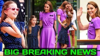 ROYALS IN SHOCK! Princess Charlotte's SWEET moments at Wimbledon with her mother, Princess Kate