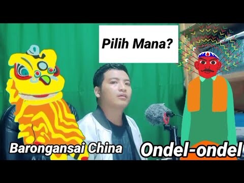 Pertanyaan Netizen, Pilih Barongsai China Apa Ondel-ondel