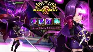 DARK Neostone Agent - SYLVIA META Debut in G3 Guild War! - Summoners War