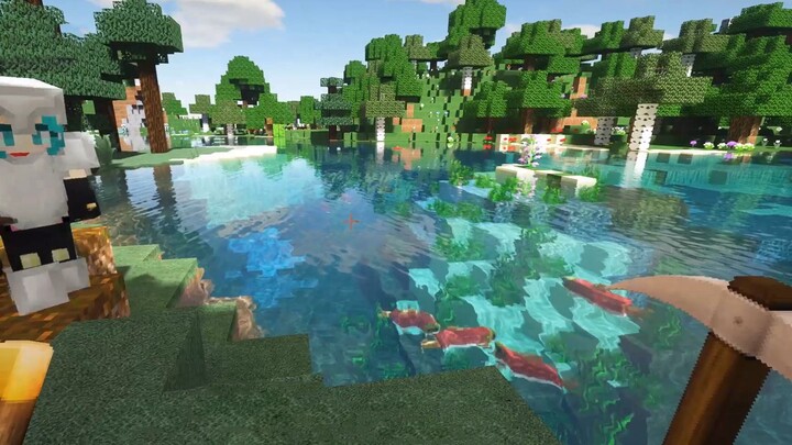 In the pure black multiplayer game of Minecraft, you can't imagine where our fate will go