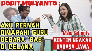 NGAKAK, DODIT MULYANTO, DULU SERING DITOLAK CEWEK, KINI DODIT BISA CIUM CEWEK CANTIK..RASANYA ??