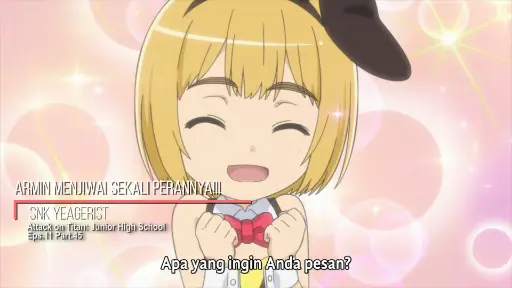 Armin Menjiwai sekali peran nya yaaa?(Attack on Titan: Junior High School    Sub Indo) - Bstation