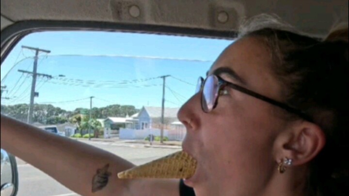 🍦Sarah驾车试吃素食甜筒！新西兰冰淇淋回归大作战！🚗🇳🇿